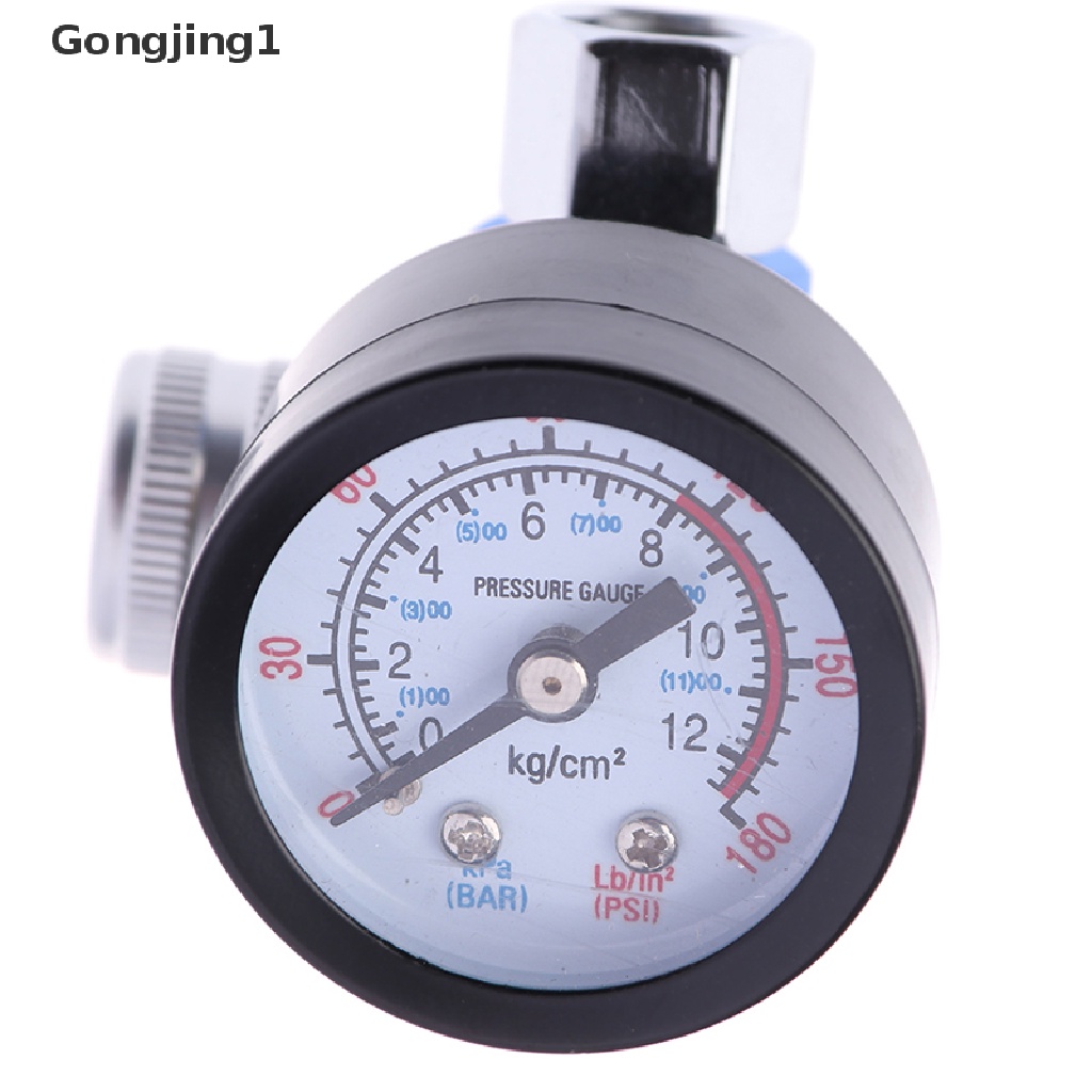 Gongjing1 1 / 4NPT HVLP spary gun regulator Tekanan Udara Untuk spray gun