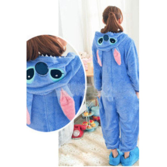 ONESIE KOSTUM PIYAMA STITCH KIGURUMI DEWASA