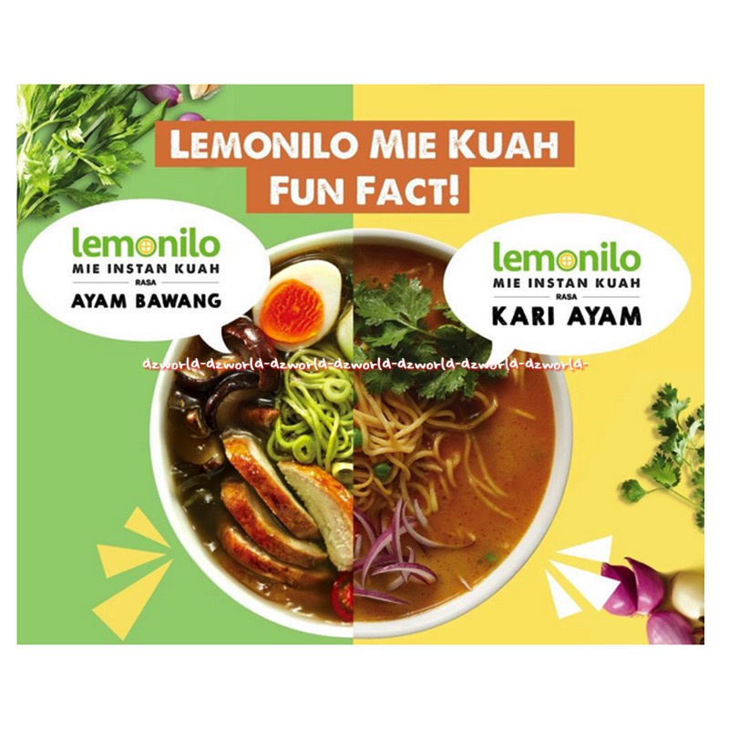 Lemonilo Mi Instan Rasa Kari Ayam Bawang 70gr Mie Instan Kuah Lemon nilo Lemonnilo