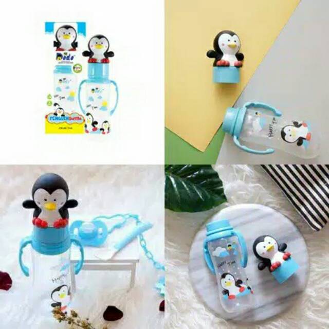 Dodo Botol Minum Bayi dan Anak Penguin 250 ML