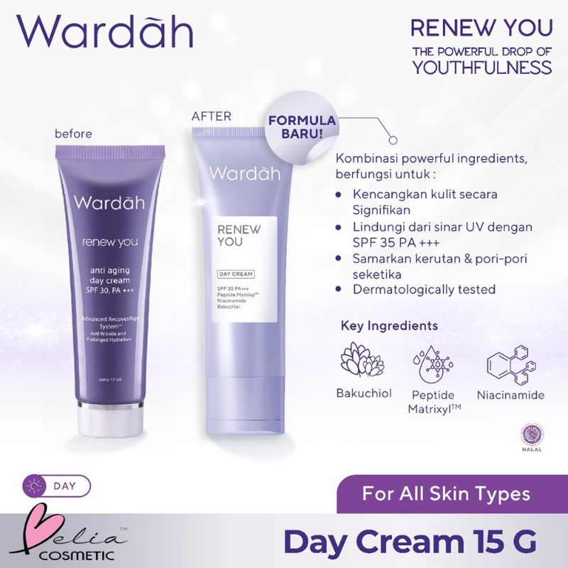 Wardah Renew You Series Anti Aging