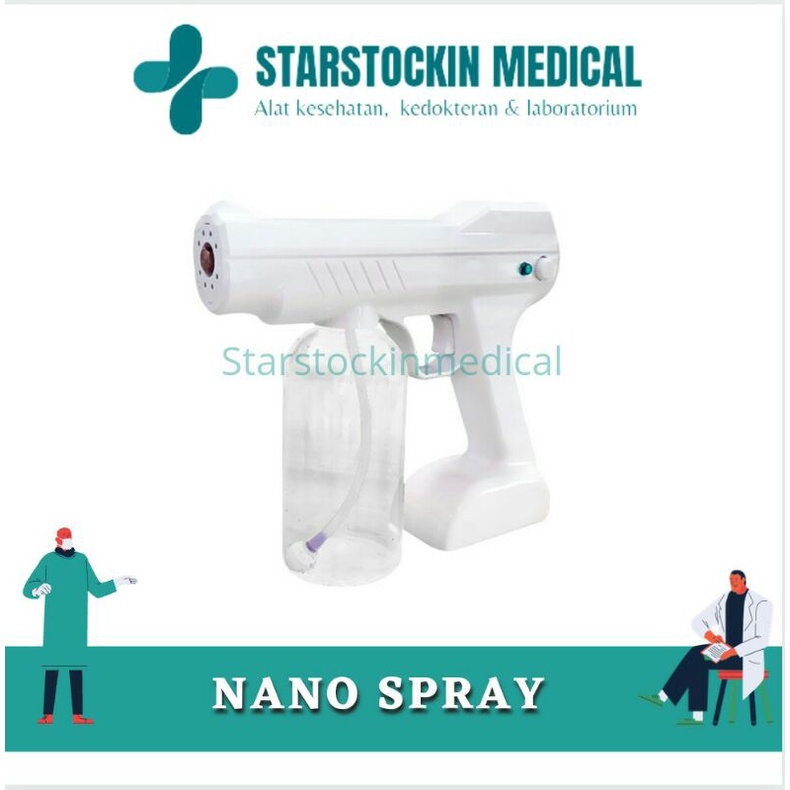 Nano Spray Gun Disinfektan Wireless 800 ml