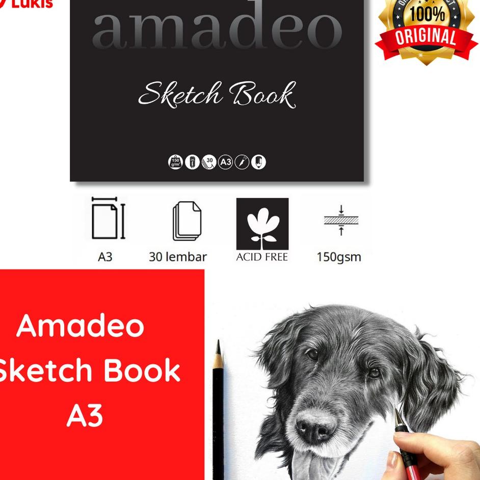 

Terbaru - Amadeo Sketchbook A3 / Sketch Book A3 ... ... ...
