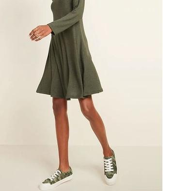 ☈ Oldnavy Knitted Longsleeve Swing Dress ☻