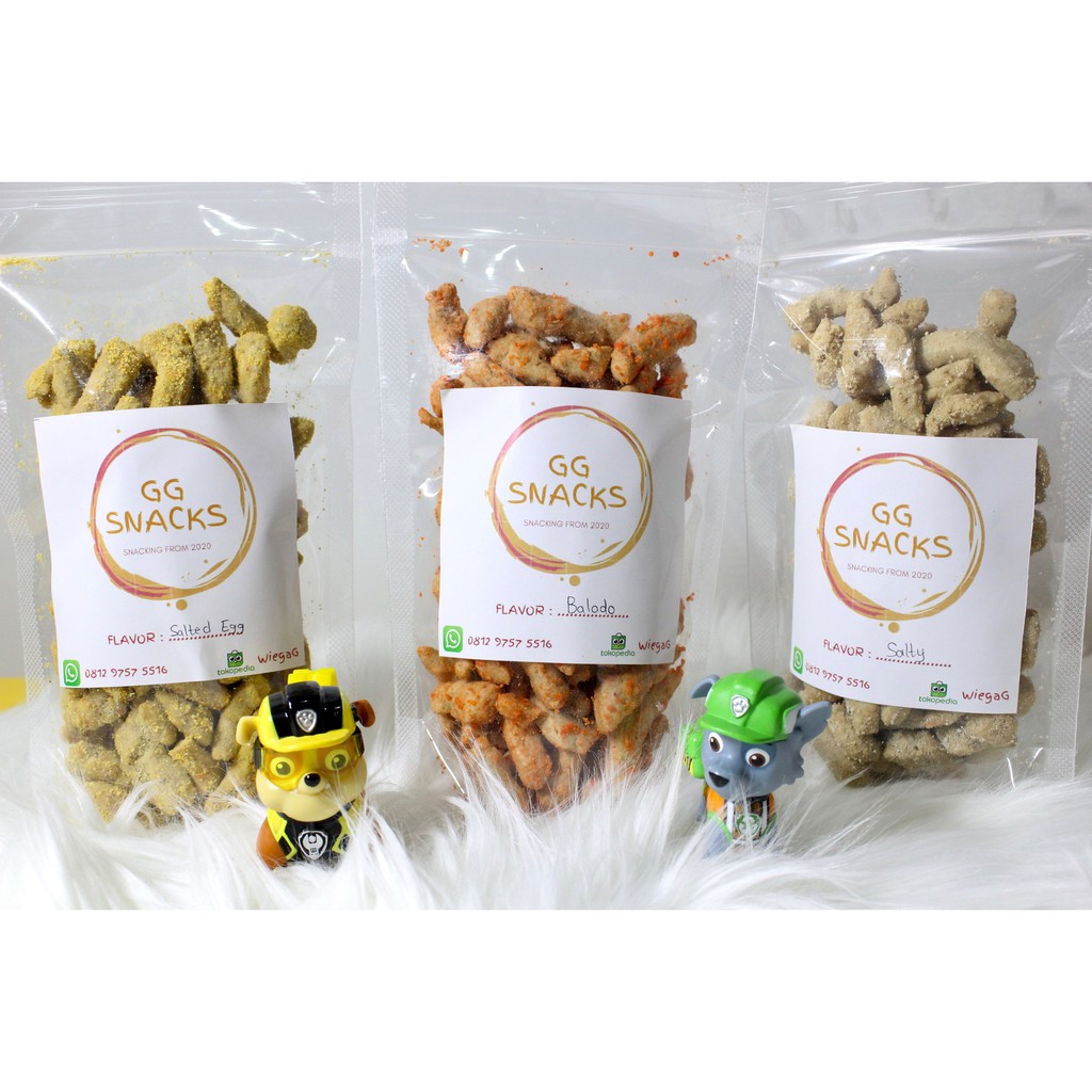 

Snack Basreng 3 Varian Rasa 150 Gram