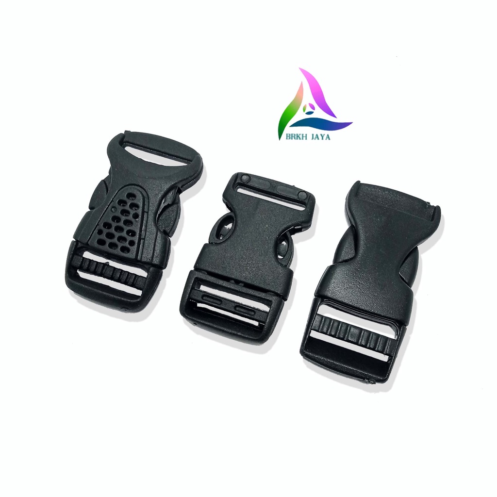 KUNCI SODOK TAS/SLOT TAS 2.0 CM PLASTIK BUCKLE PP