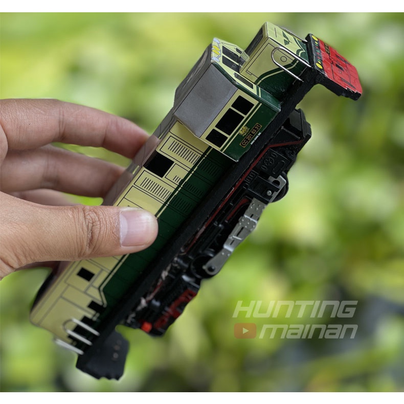 Jual Mainan Kereta Api Indonesia Lokomotif Cc 201 Vintage Mesin Dinamo