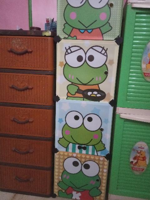 Lemari Plastik Diy, Lemari Portable, Lemari Karakter 1x4