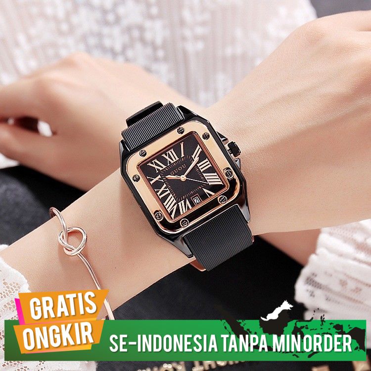 Guou 8154 Jam Tangan Wanita Mewah Shopee Indonesia