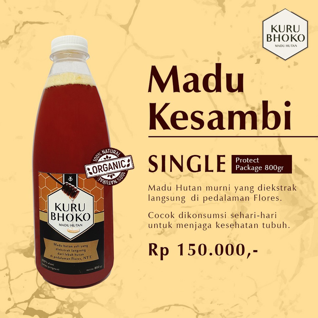 

MADU KESAMBI ASLI HUTAN NTT