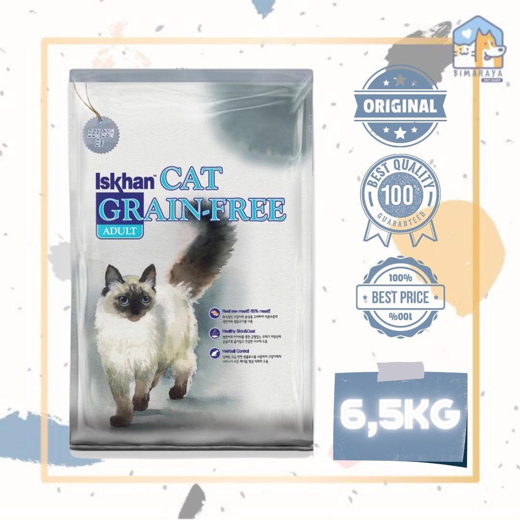 ISKHAN CAT GRAIN FREE ADULT 2,5KG FRESHPACK