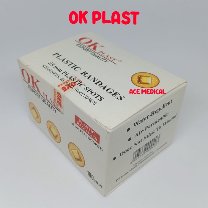 Plastic Bandage OK Plast / Plester Luka OK Plast