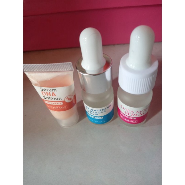 serum dna salmon dan brightening luminous serum dan extramoise osd / serum dna salmon olla shopping 