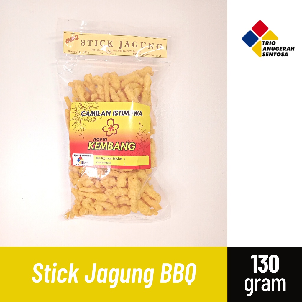 

Snack Stick Jagung BBQ / Chiki / Citos / Twist 130gr - Camilan merk Kembang