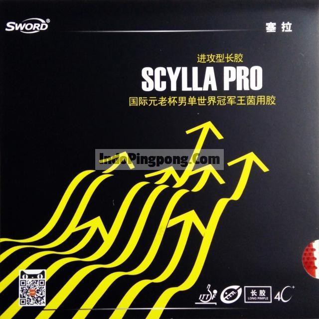 Sword Scylla Pro ~ Long Pips Rubber Karet Bintik Bertahan Panjang