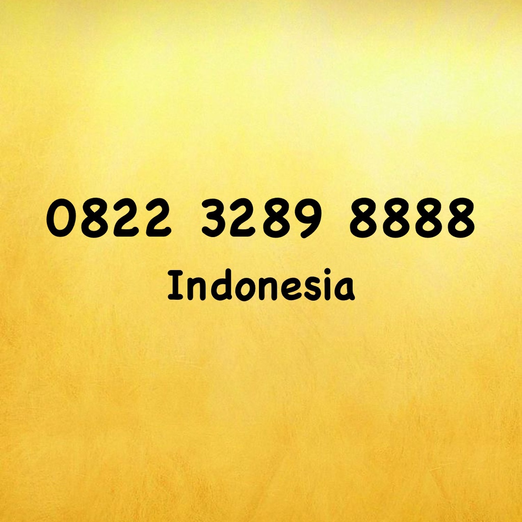 Nomor Cantik Simpati Kuartet A - 0822 3289 8888 - 0822 328 98888