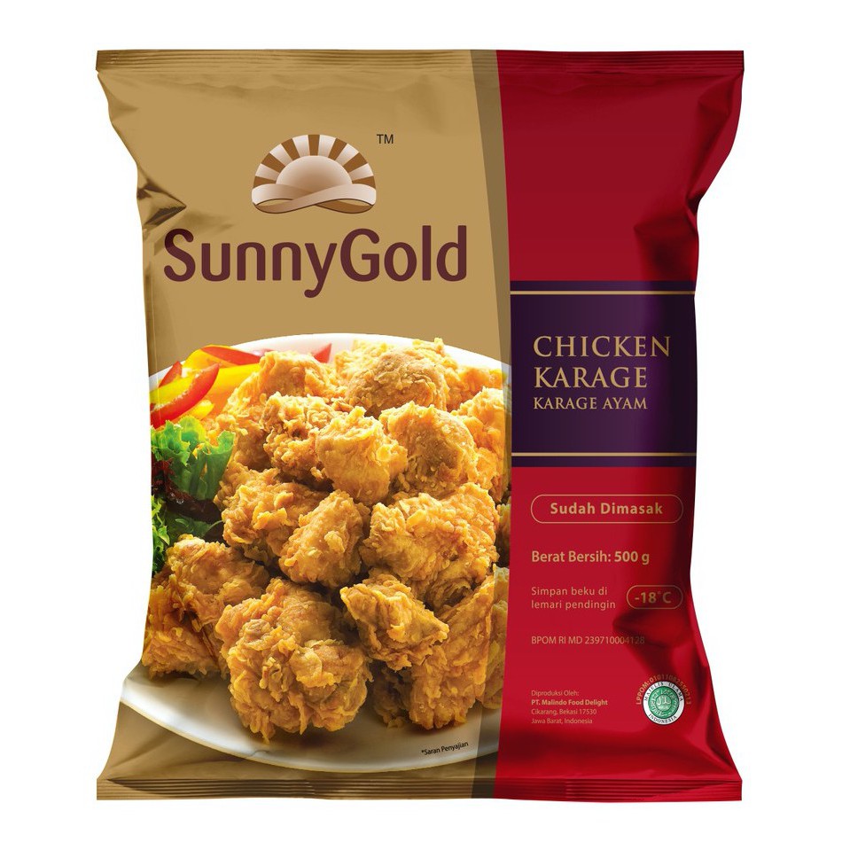 

Sunny Gold Chicken Karage 500Gram
