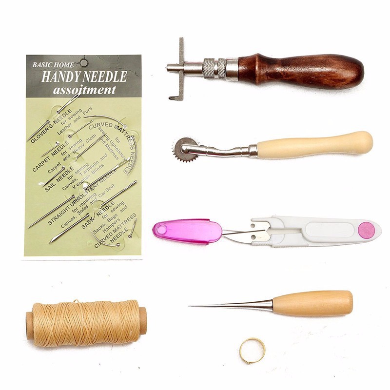 Set Peralatan Jahit Bahan Kulit