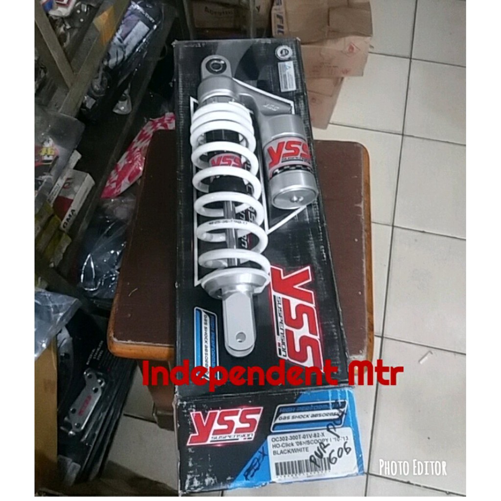 Shock Yss GOG Scoopy-Beat-Vario110-Mio-Fino- Ukuran 300mm bac 11