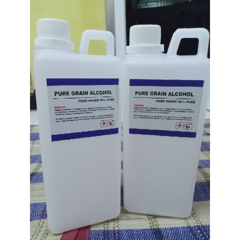 Premium Pure Grain Alcohol 96% 1 liter Food Grade Alkohol