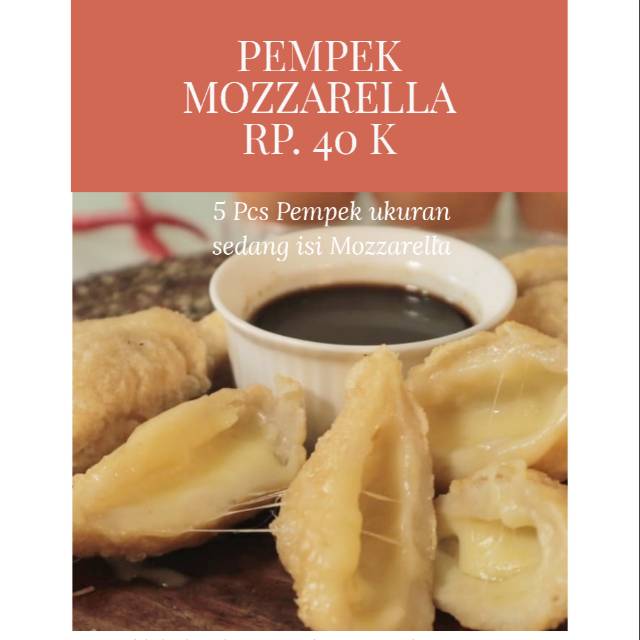 

Pempek Mozzarella