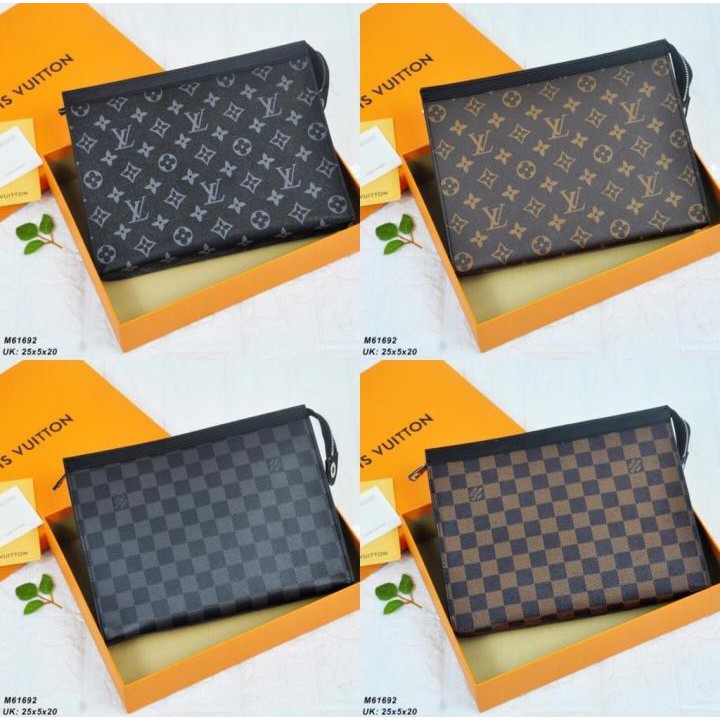 CLUTCH FASHION LV 61692 LAV TAS BATAM MURAH CLUTCH IMPORT BRANDED FASHION TERMURAH
