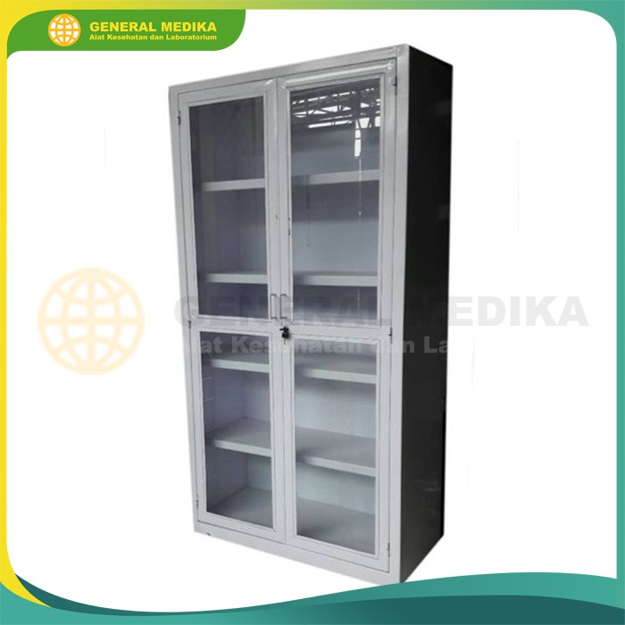Lemari Obat 2 Pintu / Lemari Arsip / Lemari Instrumen full kaca