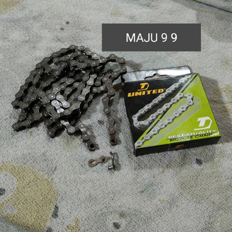 Rantai Sepeda 8 speed MTB Lipat Federal balap United Rt-241 116L