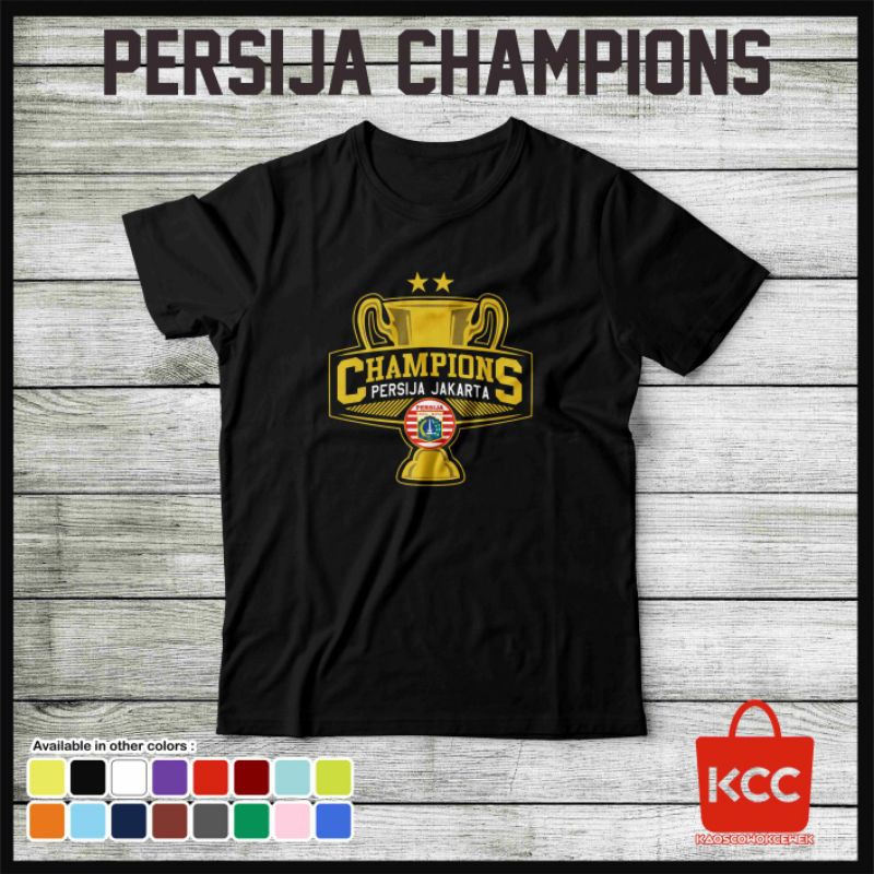 KAOS DISTRO PREMIUM PRIA WANITA PERSIJA CHAMPIONS