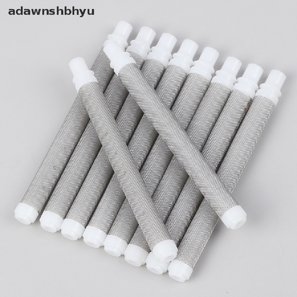 Adawnshbhyu 10PCS Airless Spray Gun Filter 60mesh Alat Filter Pistol Mesin Semprot Pengap