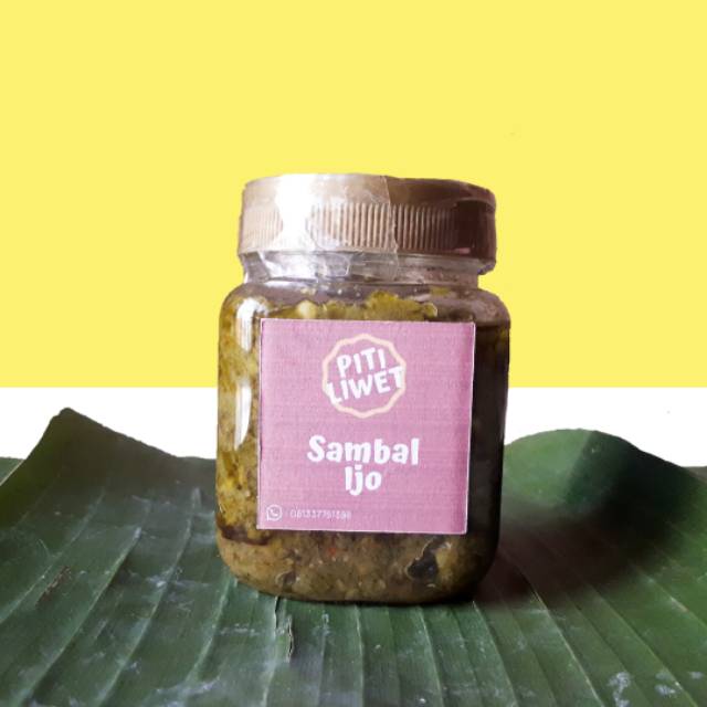 

Sambal Ijo Piti Liwet 180g