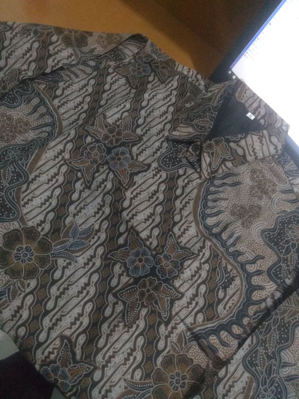 Pramudya Kemeja Batik Pria Lengan Panjang Katun Halus Sragenan