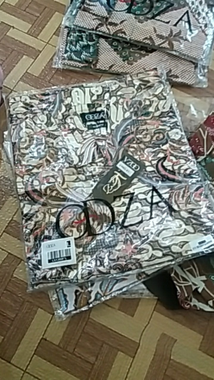 Odza Kemeja Batik Panjang Modern Slim Fit