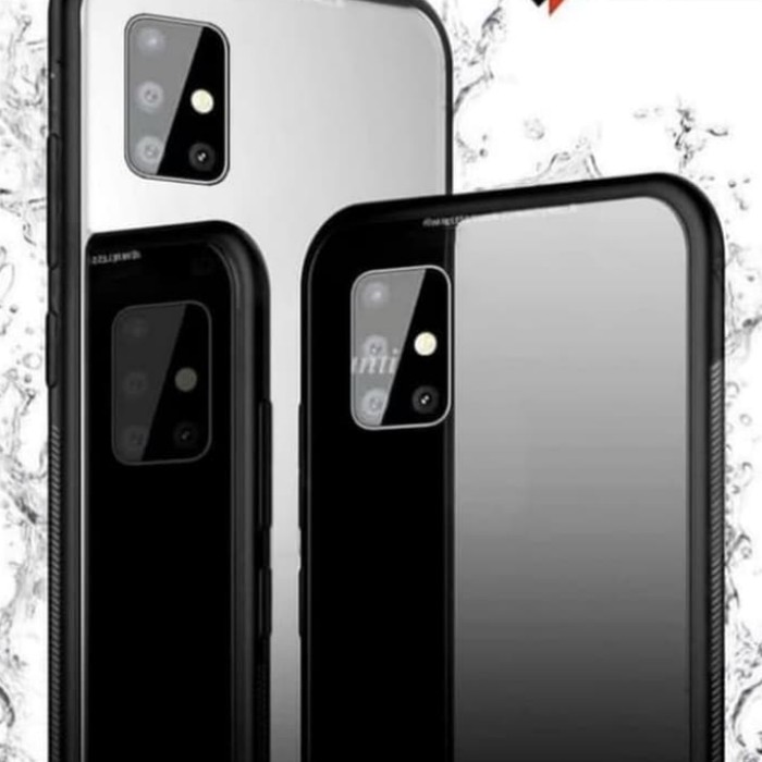 OPPO A92 / A52 PREMIUM GLASS CASE SOFT COVER