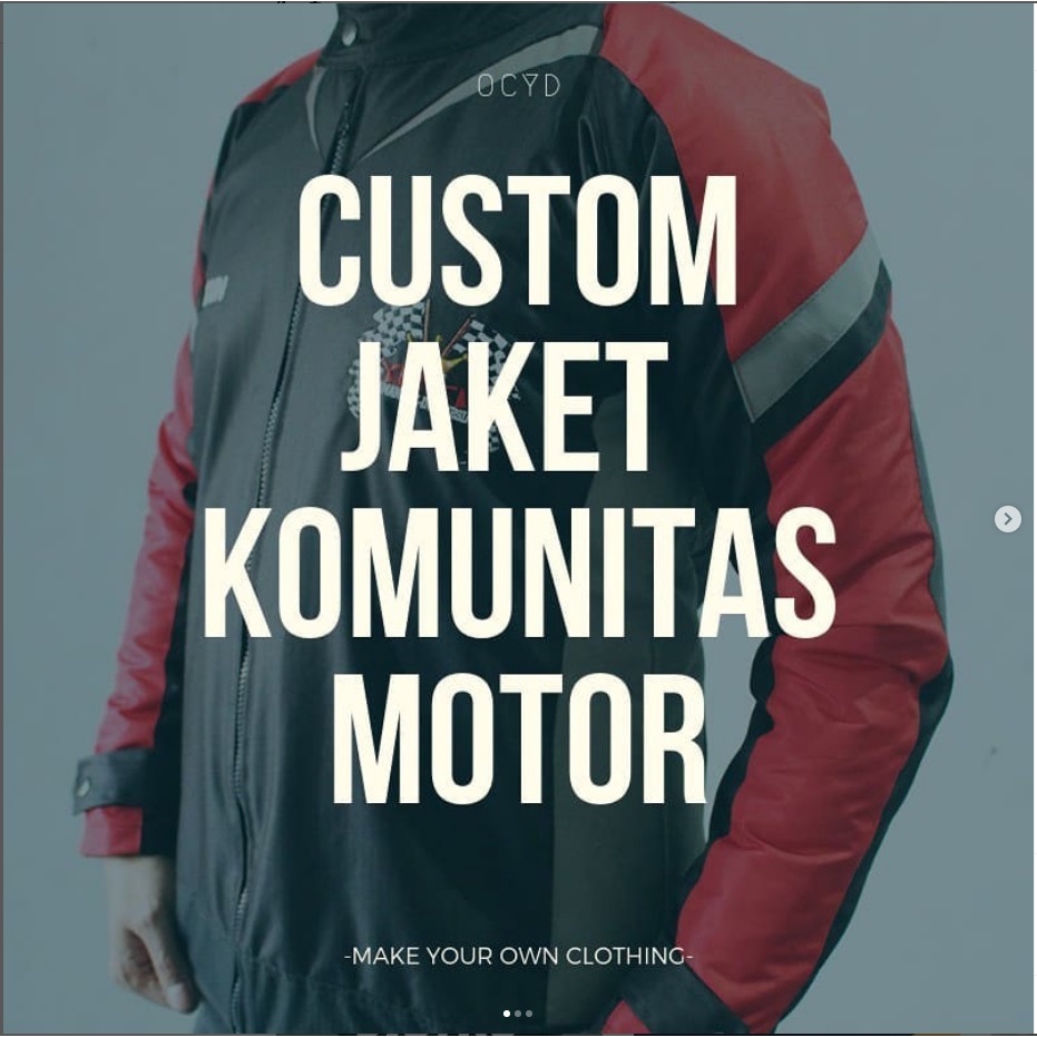Custom Jaket | Sweater | Kaos | Kemeja | Seragam | Celana