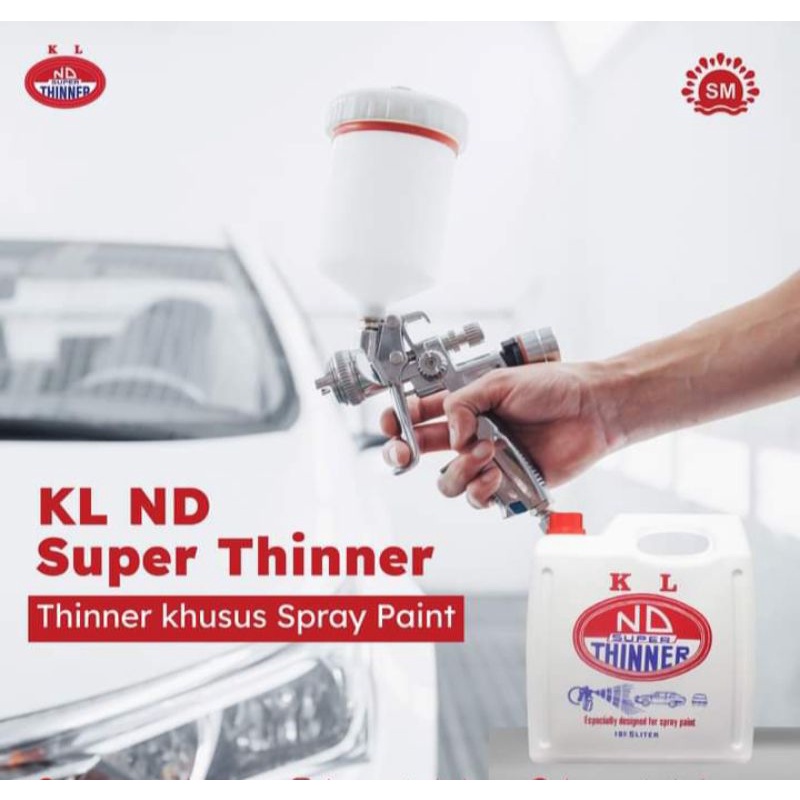 THINNER/TENER/TINER/TINER CAT DUCO/DUKO/TINER CAT MOBIL/TINER KHUSUS/TINER BAGUS/UKURAN 1 LITER