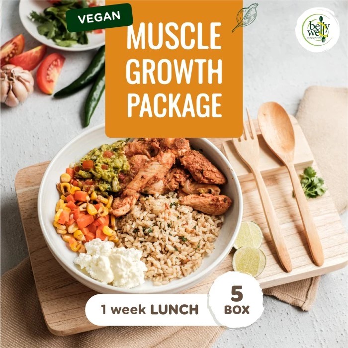 

Bellywell Vegan Muscle Growth 1 Week Lunch