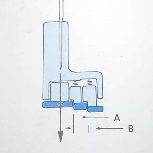 Presser Foot 211-14 Mesin Jahit Jarum 1 Industri