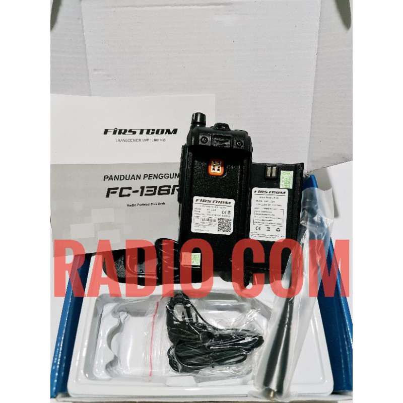 HT FIRSTCOM FC136R FC136 DUALBAND PENGGANTI FC27 DUALBAND WATERPROOF MURAH HANDY TALKY FC136R