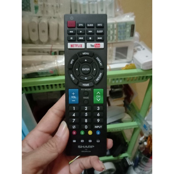 REMOT TV SHARP LCD/LED AQUOS SMART TV GB234WJSA ORIGINAL