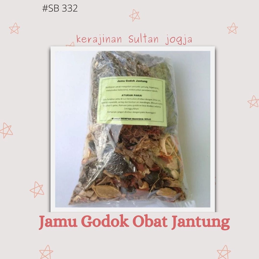 

JAMU GODHOK JANTUNG GODOK SEHAT JANTUNG / JAMU TRADISIONAL JANTUNG