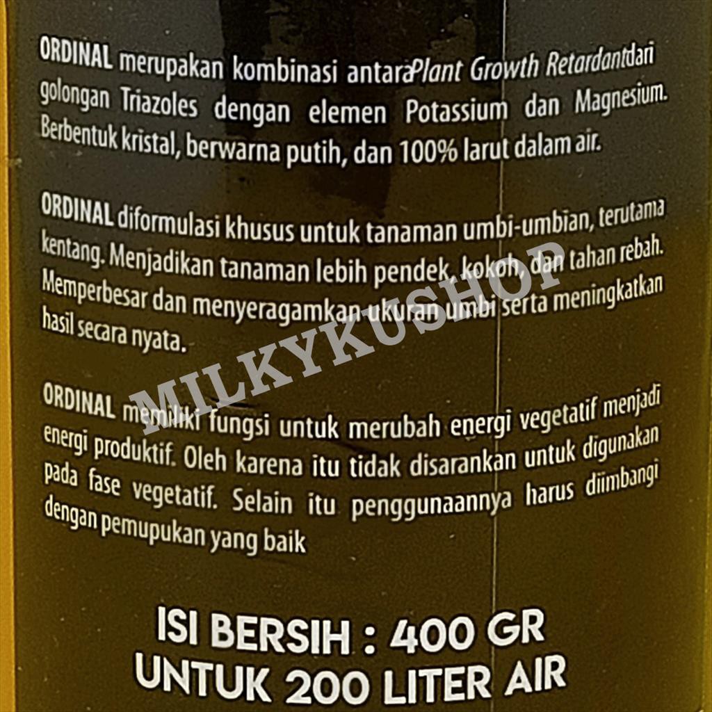 ORDINAL GRANNUS 400 GRAM KEMASAN PABRIK PUPUK PEMBESAR UMBI DAN AKAR