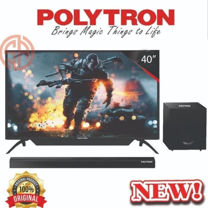 POLYTRON LED TV CINEMAX SOUNDBAR 39inch PLD40B8850 PLUS SOUNDBAR