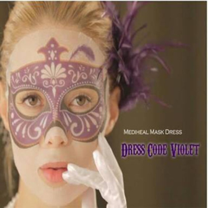 UNGU Dress Code Violet Mediheal Masker Korea (perbuah)