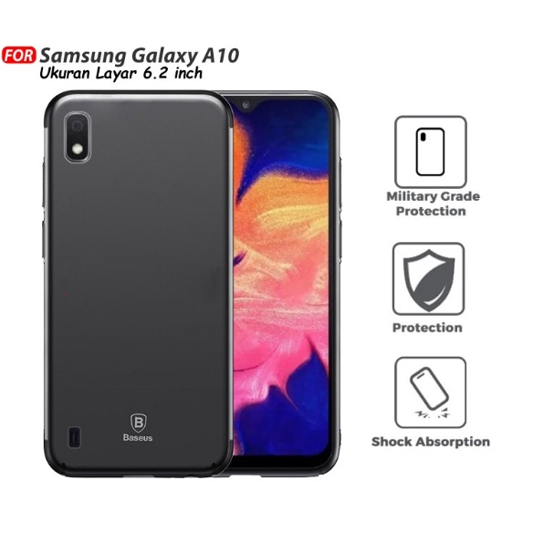 Case Leather Auto Focus Original Samsung Galaxy A10 M10 Autofocus Original Softcase