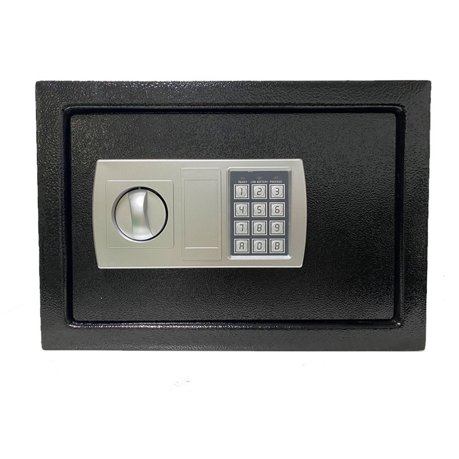 Brankas Mini Electric Password Safe Box Size Besar - EB20 - Black