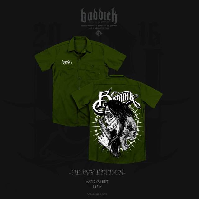 Workshirt / Kemeja Baddick Original Distro