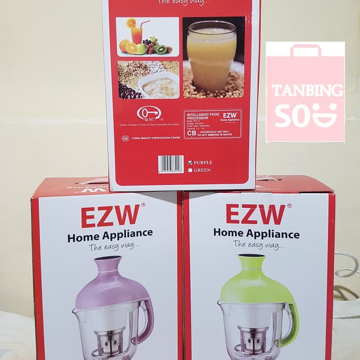 Soya Bean Maker EZW Food Processor/Alat pembuat susu kacang - Hijau