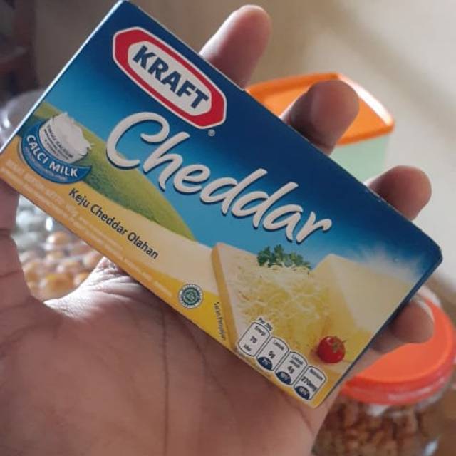 Keju Kraft Cheddar 165 Gram | Shopee Indonesia