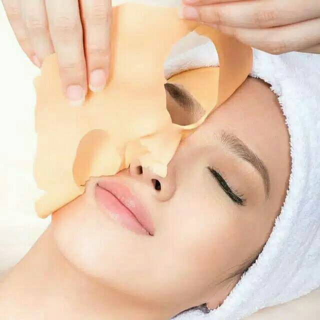 Peel of mask / masker klinik kecantikan